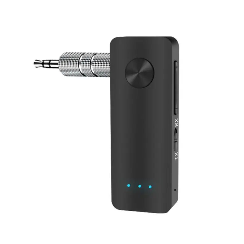 2 in 1 Bluetooth 5.4 Audio Receiver & Transmitter – HiFi Stereo Wireless Adapter with Mic & 3.5mm AUX for Car, Airplane, TV, PC, Speaker