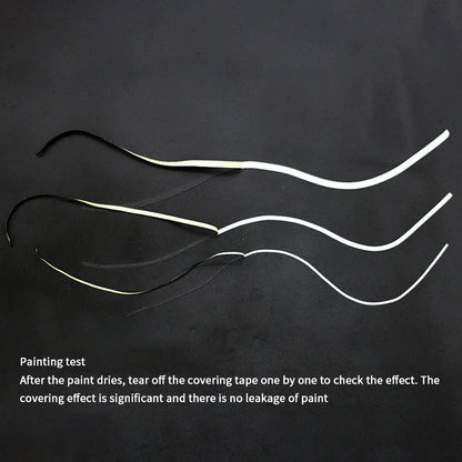 3PCS Model Curve Masking Tape – 1mm, 2mm, 3mm for Gundam DIY Painting & Spray Modeling, 15M Length