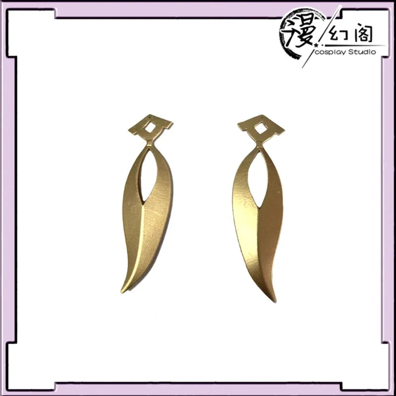Scaramouche Wanderer Cosplay Accessory - Kunikuzushi Bamboo Hat Vision of God 3D Printed Prop