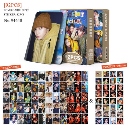 LNGSHOT 4SHOVILLE Jay Park Photo Card Set - 55 K-Pop LOMO Cards & Stickers Fan Collection Gift