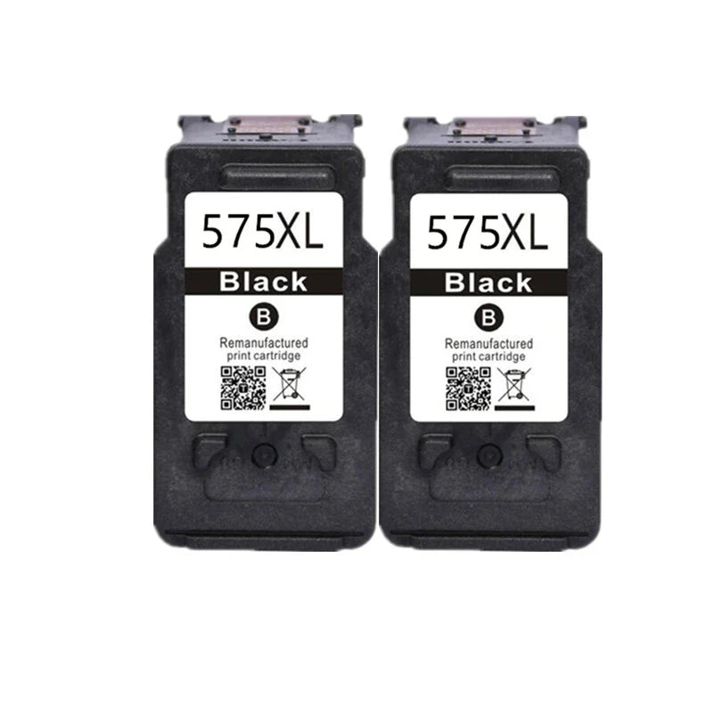 Remanufactured 575XL / 576XL Ink Cartridges – PG-575 CL-576 Compatible for Canon PIXMA TS3550i TS3551i TR4750i TR4751i Printer Replacement Ink
