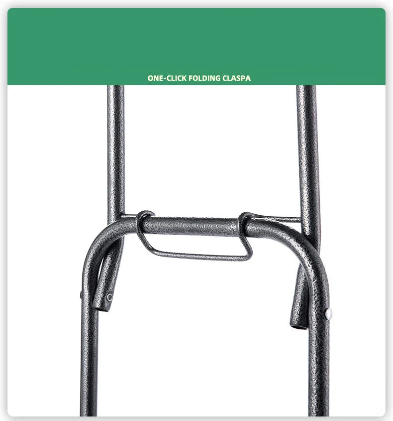 Lightweight Folding Grocery Shopping Trolley – Hand-Pull Stairs Climbing Cart for Household & Outdoor Travel