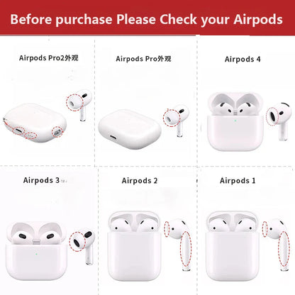 2024 New Hard Hybrid Protector Case for AirPods 4 (USB-C) — Magnetic Lid Lock Luxury Cover for Apple AirPods 4