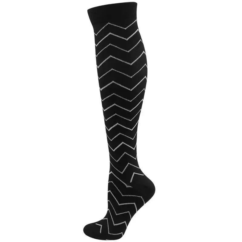 Compression Stockings for Men & Women - Edema Varicose Vein Support Sports Running Pressure Socks