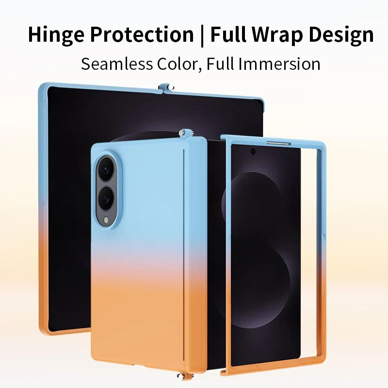Samsung Galaxy Z Fold 8 Magnetic Phone Case - Ultra Slim Gradient Hard Protective Cover