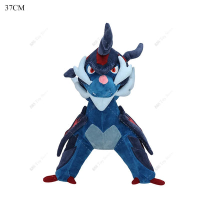 Pokémon Plush Toy Set Shiny Gyarados Charizard Mega Rayquaza Lucario Ho-Oh Zorua Butterfree Anime Stuffed Animals Kids Christmas Gift Plushies