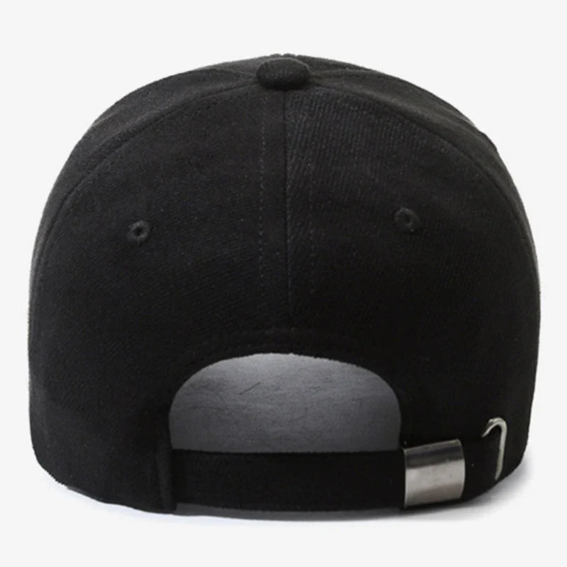 Embroidered Letter Baseball Cap - Adjustable Unisex Casual Duck Bill Sun Hat for Men & Women
