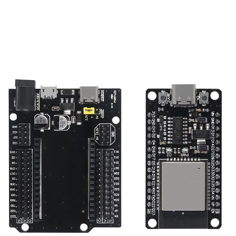 ESP32-DevKitC-32 Development Board - CH340C WiFi & Bluetooth Dual-Core Microcontroller Expansion Board