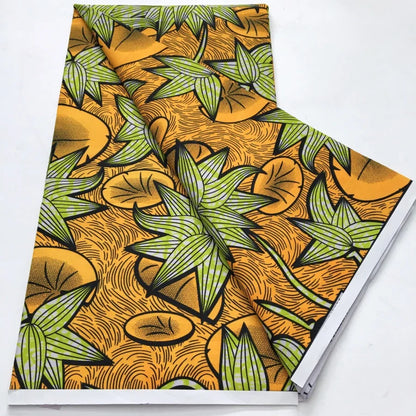 African Wax Print Fabric - Nigerian Ankara Batik Dutch Fabric for Women’s Dresses & Sewing Materials