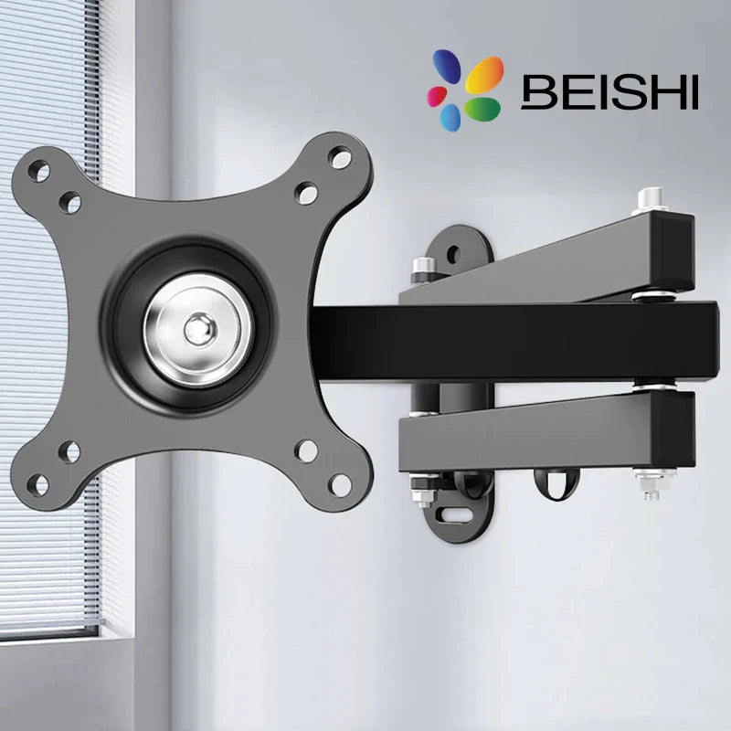 Universal Adjustable TV Wall Mount Bracket – Rotatable Holder for 14-32" LCD & LED Flat Panel Monitors
