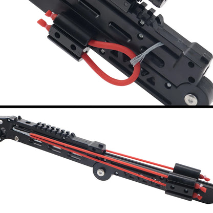 Folding Slingshot Rubber Band Clip - DIY Replacement Parts & Fixed Band Accessories for Slingshot Repair and Upgrade