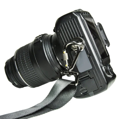 Standard 1/4 D-Ring Camera Screw — Metal Tripod Mounting Screw for Quick Release Plate 896C