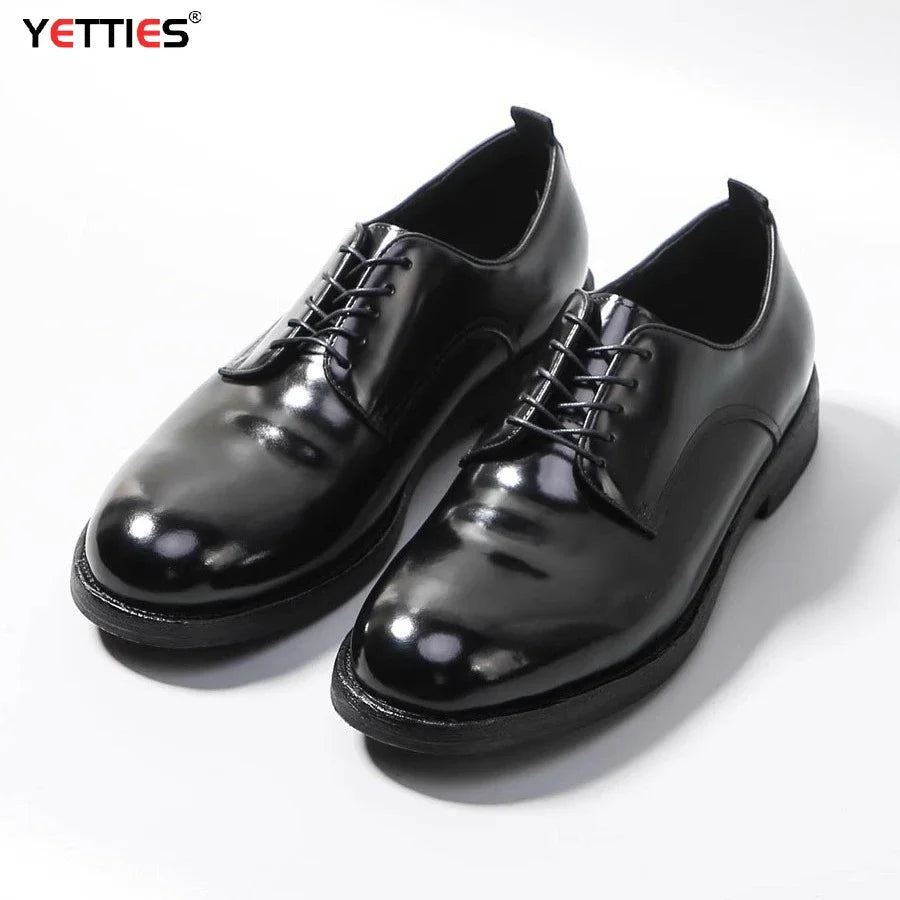 Men’s Horsehide Oxford Shoes - Handcrafted Goodyear Welt Premium Business and Wedding Dress Shoes