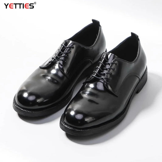Men’s Horsehide Oxford Shoes - Handcrafted Goodyear Welt Premium Business and Wedding Dress Shoes