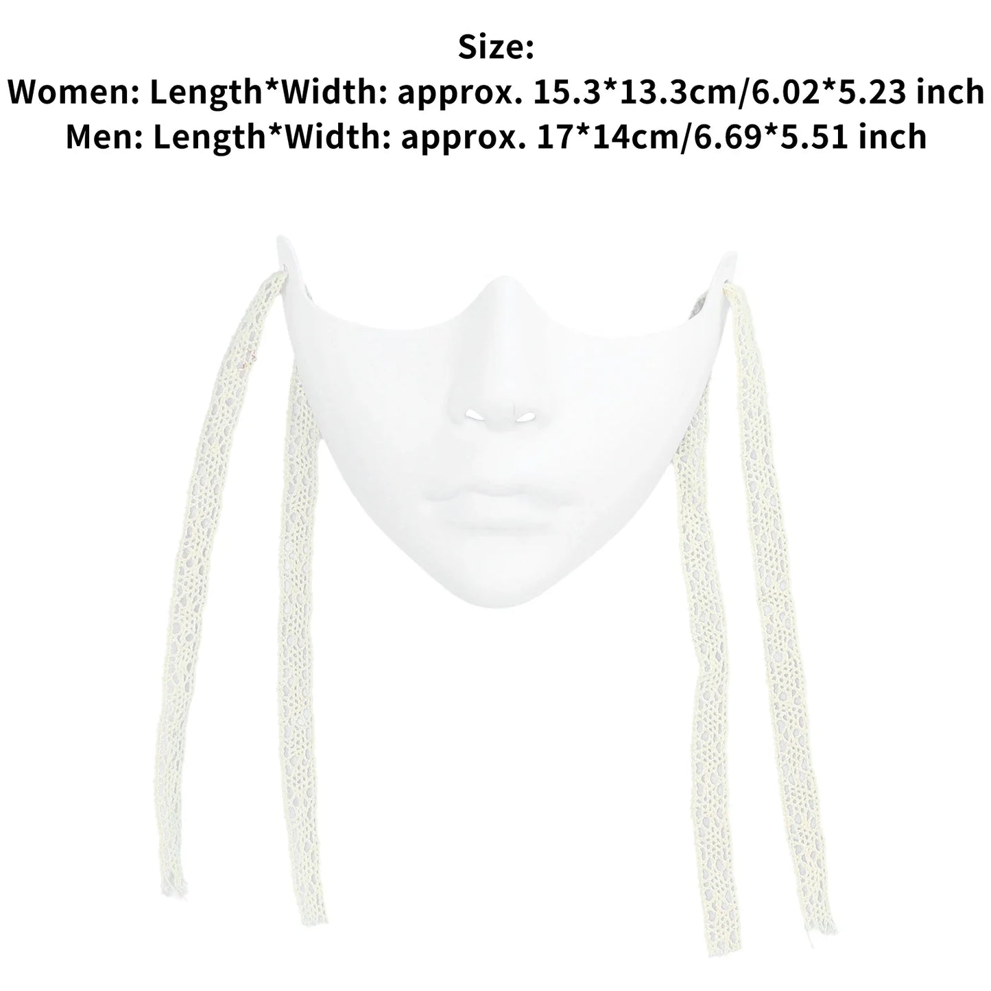 Cyberpunk Mechanical Half Face Mask — Technological Wings Mask for Men & Women, Halloween, Carnival, Dress-Up Props