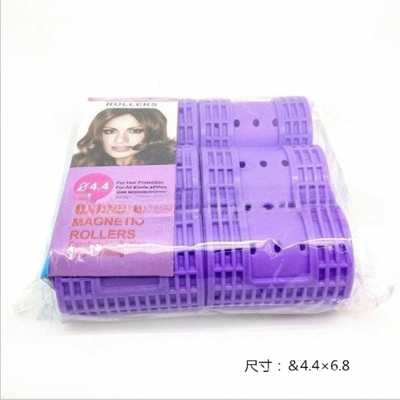 Plastic Curling Iron Tool Set - Fluffy Hair Styling Curling Tool with Sub-Mother Button for Home Use
