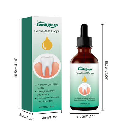 Gum Repair Oral Care Drops - Periodontal Hygiene Treatment for Gum Cleaning & Stain Removal