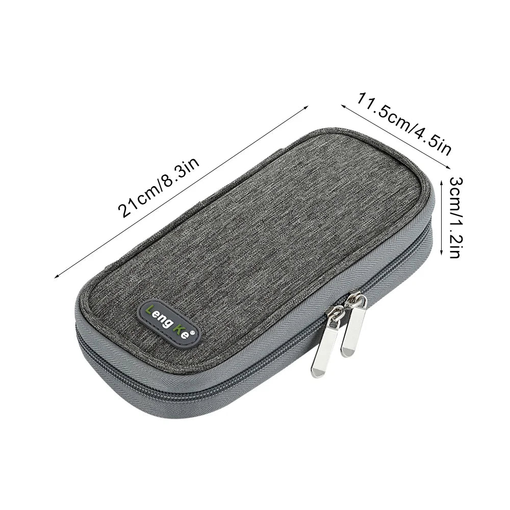 Candy Color Insulin Cooling Bag - Gel-Free Drug Freezer, Thermal Insulated Pill Protector for Diabetes, Portable Medical Cooler