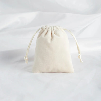 100-Pack Velvet Drawstring Jewelry Pouches - Personalized Logo Gift Bags for Wedding Favors, Candy & Makeup Packaging