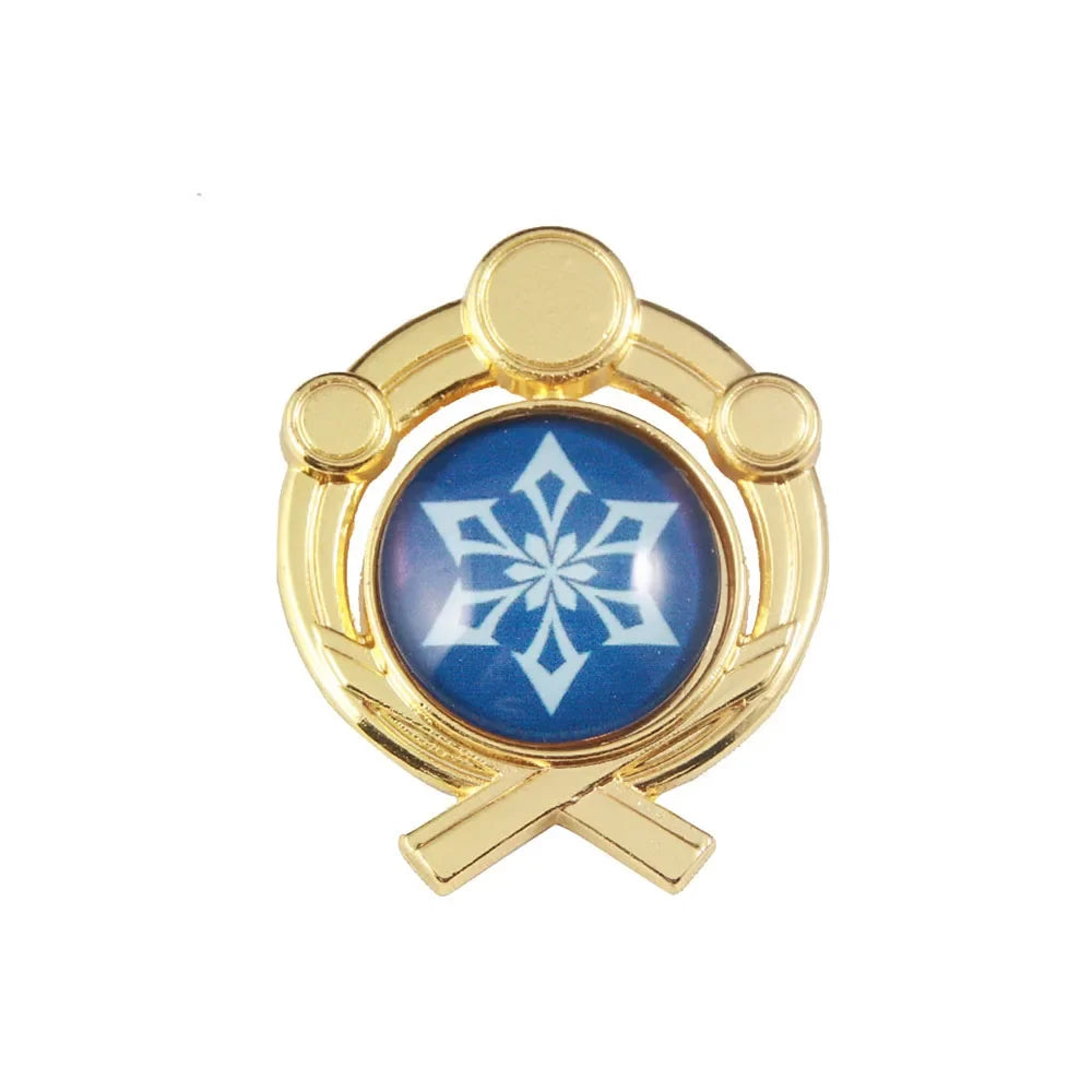 Genshin Impact Sumeru Vision Pins - Anime Character Element Badge Lapel Brooch Collectible Accessories