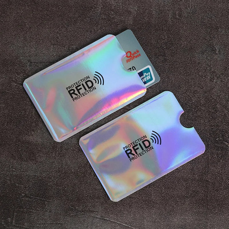 20PCS RFID Blocking Card Holder - Aluminum NFC Anti Scan Protector Case for ID & Credit Cards