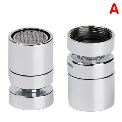 360° Swivel Faucet Aerator - Water Saving Splash Proof Tap Sprayer Nozzle for Kitchen Sink