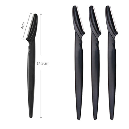 Portable Eyebrow Trimmer & Face Razor – Hair Remover Blades for Eyebrow Epilation and Makeup Grooming