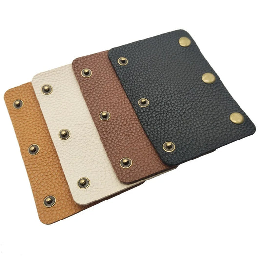 Soft Luggage Shoulder Strap Pad - Protective Leather Grip Cover for Suitcase, Stroller & Travel Bags
