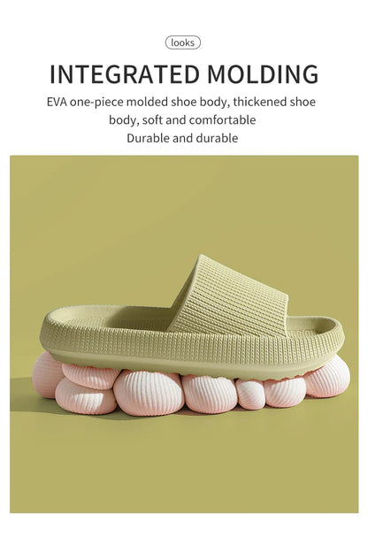 Men’s Soft-Soled Non-Slip Slippers – Summer Home EVA Comfort Slippers