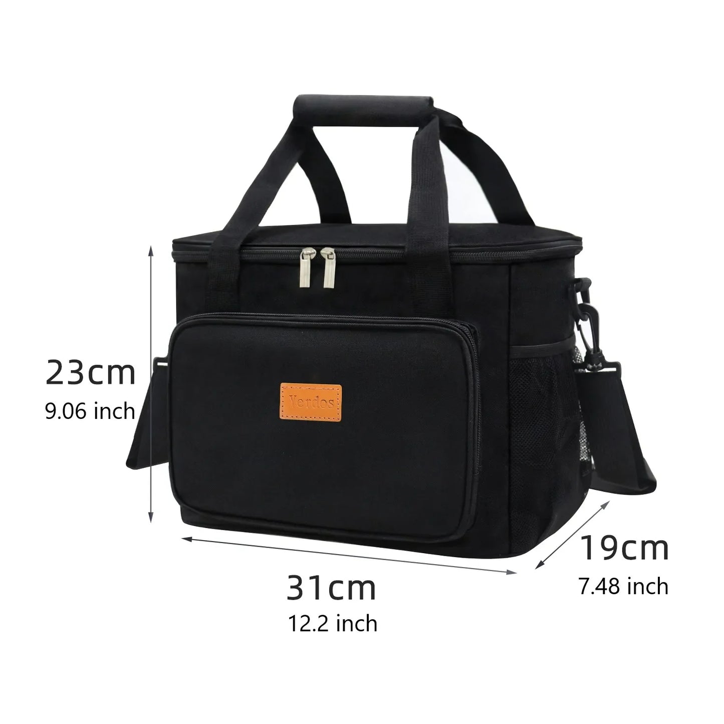 Insulated Lunch Bag - Portable Reusable Food Storage Tote for School, Work & Picnics