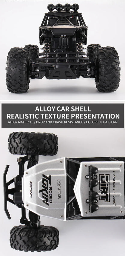 1:12 RC Off-Road 4WD Monster Truck – High-Speed 20Km/h All-Terrain Remote Control Car for Adults & Beginners