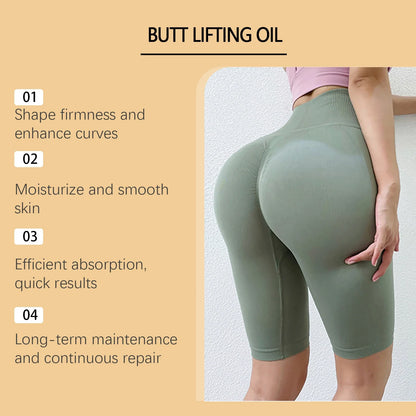 Hip Firming Body Oil - Nourishing Massage Oil for Skin Moisture & Elasticity Care