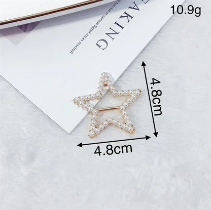 Creative Knot Buckles – Geometric T-Shirt & Scarf Waist Tightening Buttons, Clothing Accessories