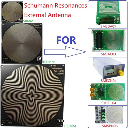 Schumann Resonance Generator - Earth Frequency Signal Booster with 14.3Hz to 33.8Hz Antenna Support