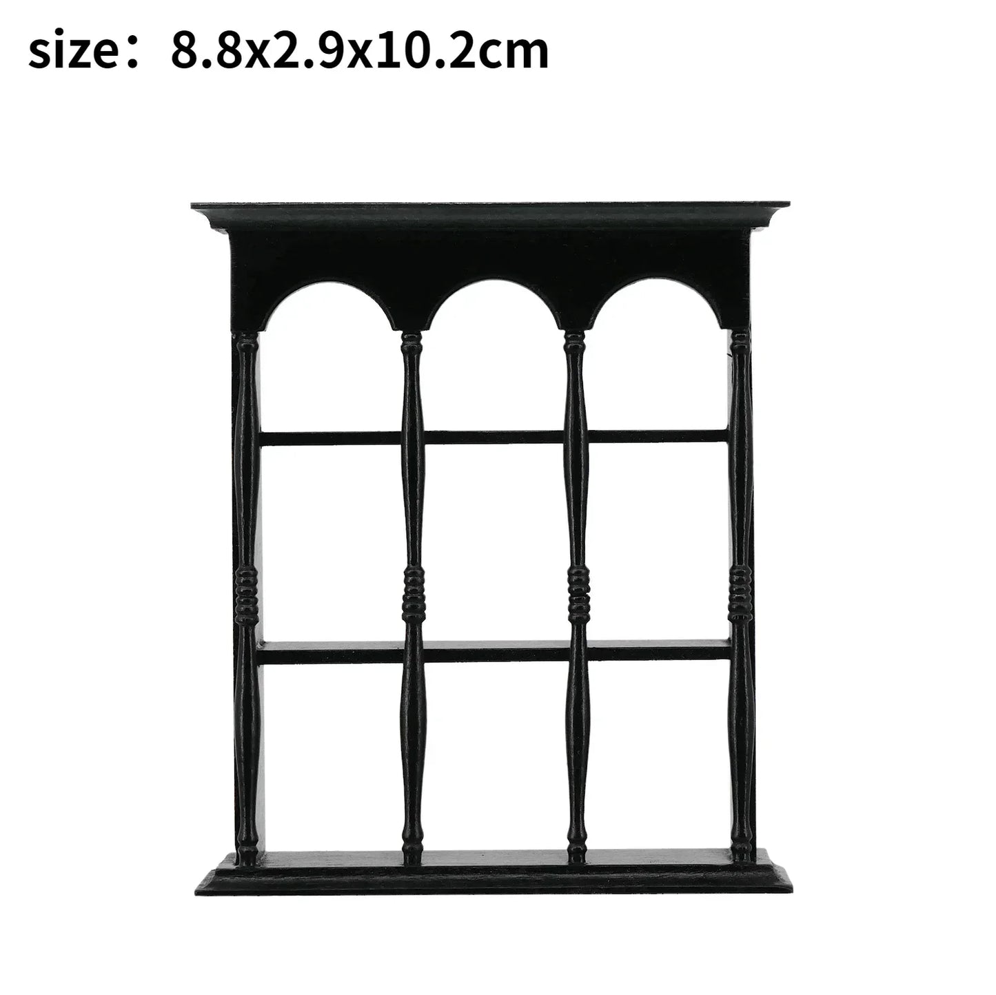 1/6 Scale BJD Dollhouse Wooden Shelf & Sink Cabinet — Miniature Kitchen Furniture Accessory for Dollhouse Bar Counter