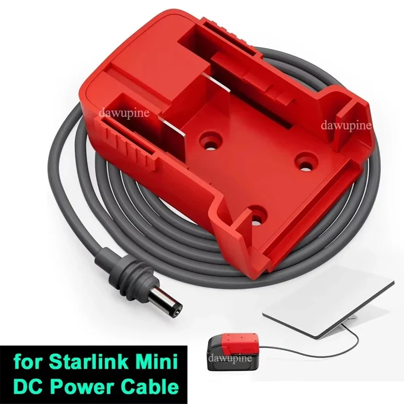 18V Lithium Battery Adapter Cable - Power Tool Battery Converter for Makita Milwaukee Dewalt Bosch Ryobi & Starlink