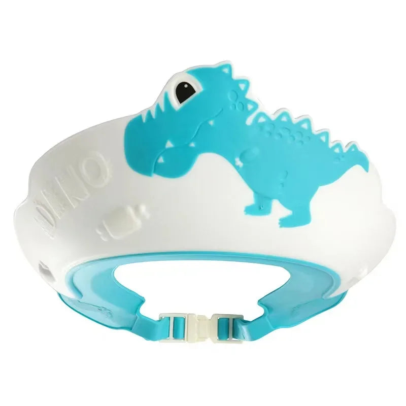 Baby Bath Shower Cap – Soft Adjustable Shampoo Shield Hat for Kids Hair Protection During Washing & Bath Time
