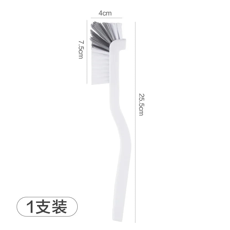 360° Clean Long Handle Brush for Fish Tanks, Milk Bottles, Glass Tubes, and More - Versatile Home Kitchen Cleaning Tool