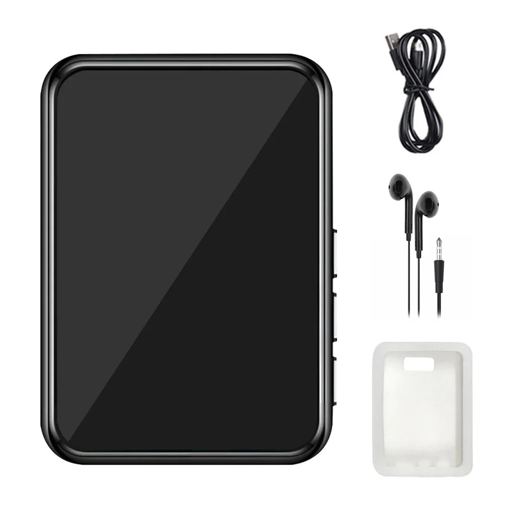 32GB MP3 Player with 2.4" Touch Screen & Bluetooth 5.4 – HiFi Music Player with Speaker, Recorder, Ebook & Photo Viewer
