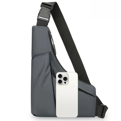 Men’s Portable Chest Bag – Lightweight Asymmetrical Crossbody for Outdoor Sports, Travel, Hiking & Daily Use