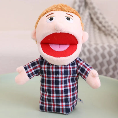 Kids Plush Finger Puppet Toys - 28-33cm Role Play Dolls for Bedtime Stories, Family Games & Creative Fun