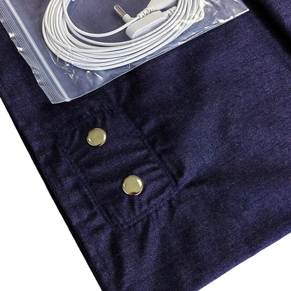 Earthing Floor Mat - Metallic Fiber Conductive Grounded Anti-ESD Radiation Protection Static Release Sheet for Faraday Cage