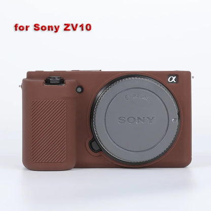 Sony RX100 ZV Series Silicone Camera Case - Soft Rubber Protective Body Cover Bag for RX100 III IV V VI VII ZV1 ZV-E10 Camera Protector
