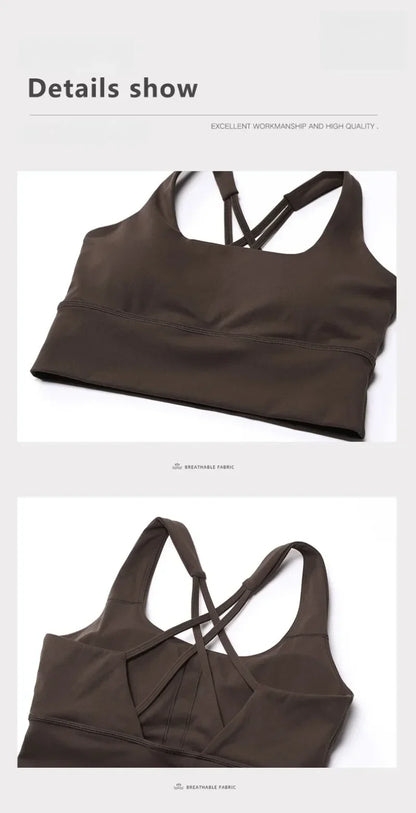 Women's Seamless Yoga Set — Quick-Dry Backless Bra & Booty-Lifting Shorts for Running, Gym & Fitness Workouts