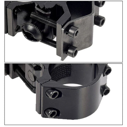 Magnetic Scope Mount Bracket - Strong X Holder for Flashlights, Lasers & Outdoor Accessories