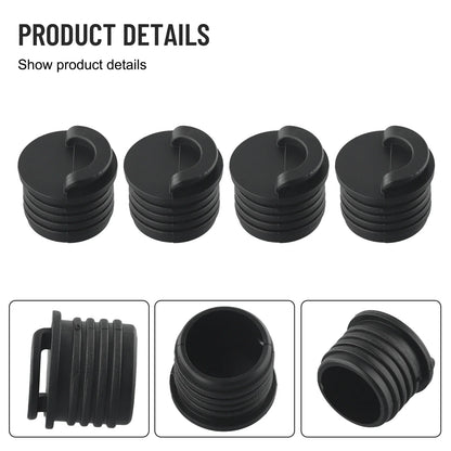 4-Pack Kayak Drain Plugs – 3.5 cm/1.20 inches for Canoe, Boat, and Bung Drain Holes, Practical Replacement Parts