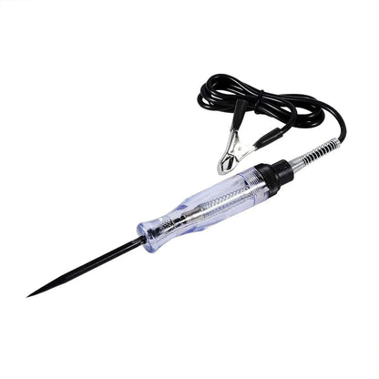 Automotive Circuit Tester Pen - DC 6V 12V 24V Electrical Test Probe for Cars & Motorcycles