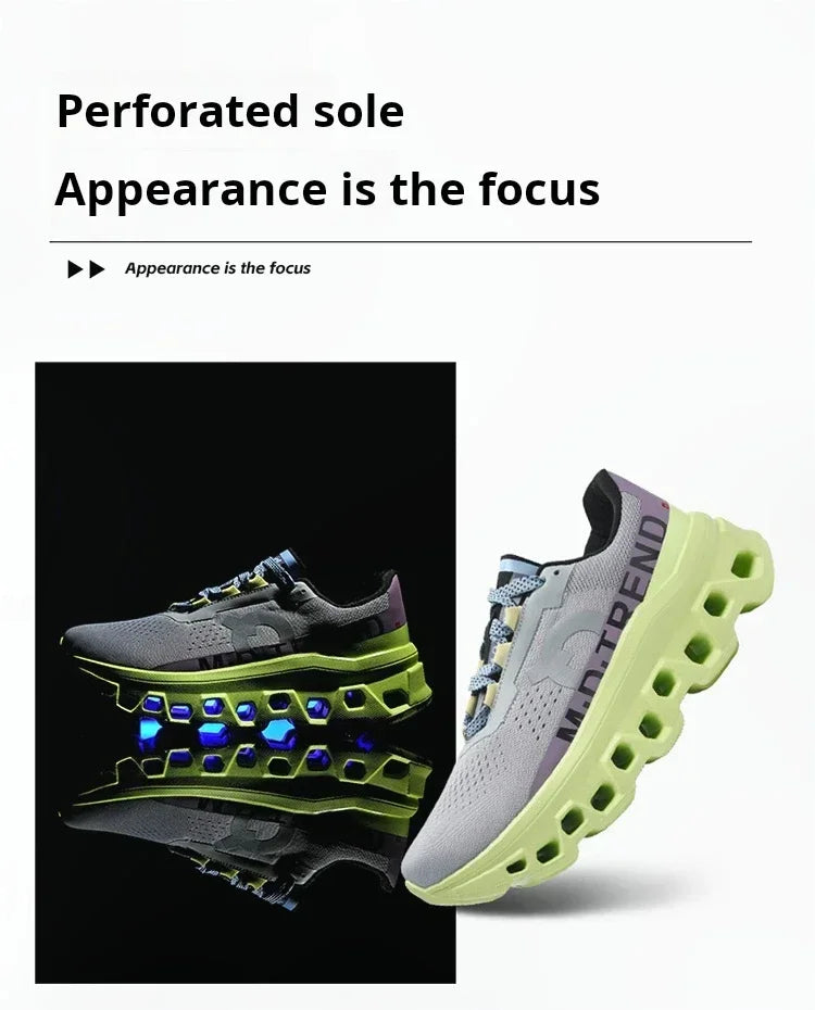 Men's Sports Shoes – Luxury Casual Mesh Running Sneakers, Lightweight Platform Basketball & Walking Shoes for Summer