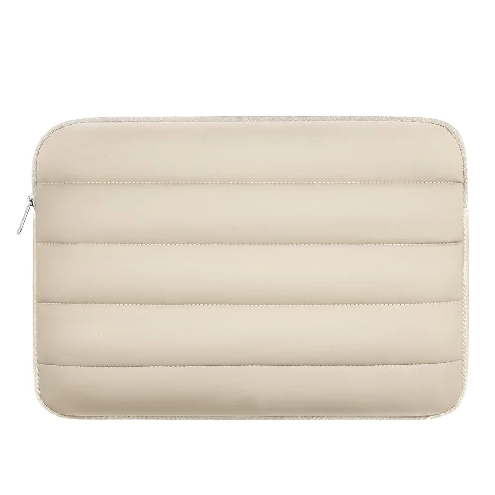 Puffy Laptop Sleeve 13-14 Inch — Protective Laptop Cover for Women, Fits iPad Pro 12.9, MacBook Pro 14, MacBook Air 13, and Tablets