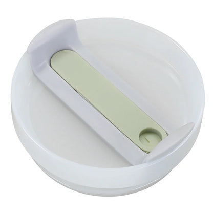 40oz Stanley Tumbler Lid Replacement — Spill-Proof Flip Straw Cap for Water & Coffee